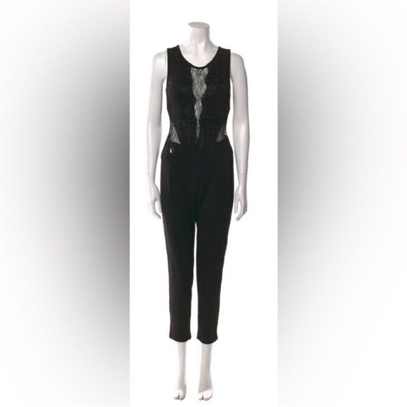 Philipp Plein Black Jumpsuit with Sophisticated Silhouette, S - Picture 1 of 15